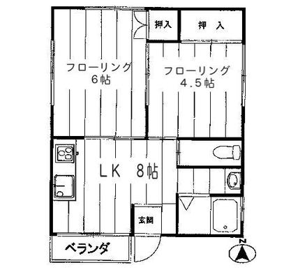 東京都荒川区南千住５丁目 賃貸アパート 2LK