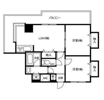 東京都足立区千住河原町 賃貸マンション 2DK