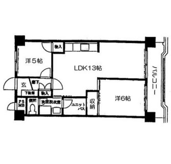 東京都足立区千住関屋町 賃貸マンション 2LDK