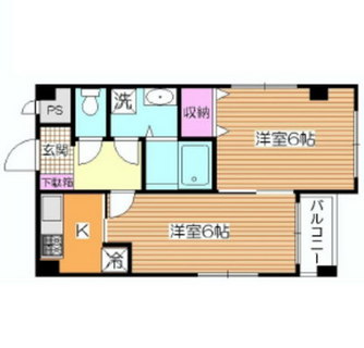 東京都足立区千住仲町 賃貸マンション 2K