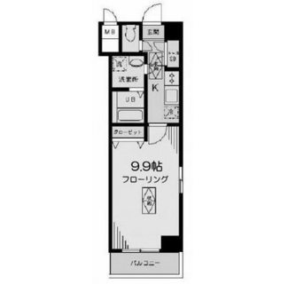 東京都足立区千住仲町 賃貸マンション 1K