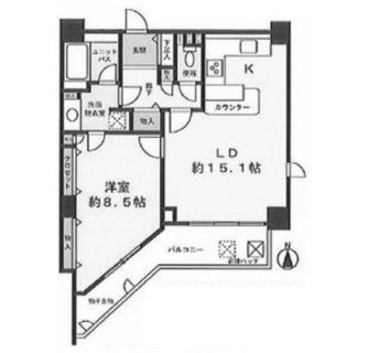 東京都足立区千住曙町 賃貸マンション 1LDK