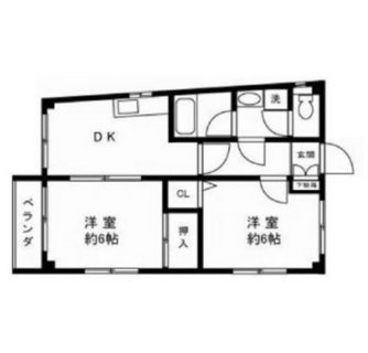 東京都足立区千住宮元町 賃貸マンション 2DK