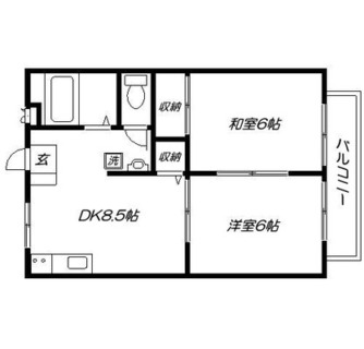 東京都足立区千住中居町 賃貸マンション 2DK