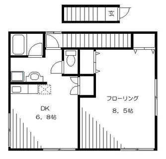 東京都足立区日ノ出町 賃貸アパート 1DK