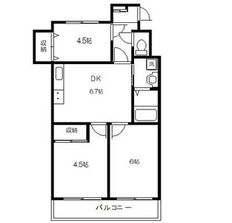 東京都荒川区南千住６丁目 賃貸マンション 3DK