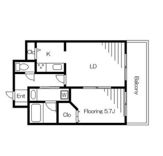 東京都足立区千住２丁目 賃貸マンション 1LDK