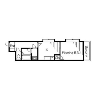 東京都足立区千住大川町 賃貸マンション 1K