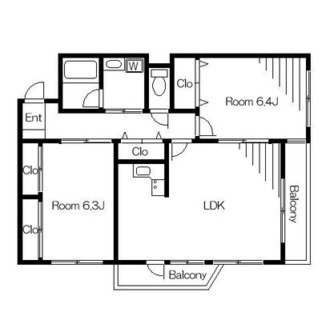 東京都足立区千住緑町３丁目 賃貸マンション 2LDK