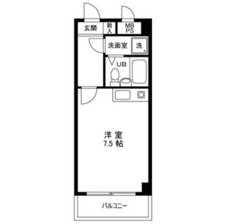 東京都足立区千住２丁目 賃貸マンション 1R