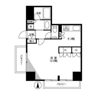 東京都足立区千住中居町 賃貸マンション 1K