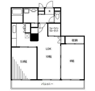 東京都足立区千住緑町３丁目 賃貸マンション 2LDK