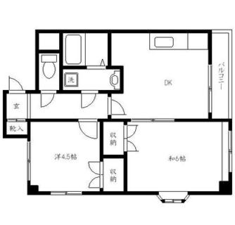 東京都足立区千住仲町 賃貸マンション 2DK