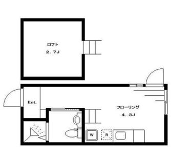 東京都足立区千住橋戸町 賃貸アパート 1R