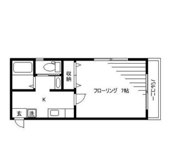 東京都足立区千住緑町３丁目 賃貸アパート 1K