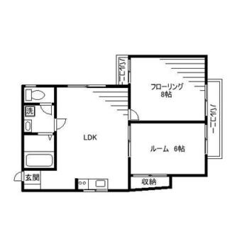 東京都荒川区町屋１丁目 賃貸マンション 2LDK