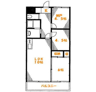 東京都葛飾区小菅４丁目 賃貸マンション 2SLDK