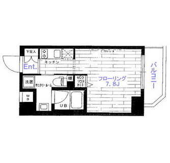 東京都足立区千住仲町 賃貸マンション 1K